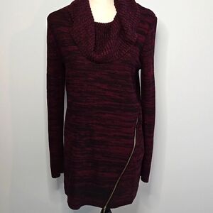 🍉 IZ Byer Purple Sweater Dress size Large